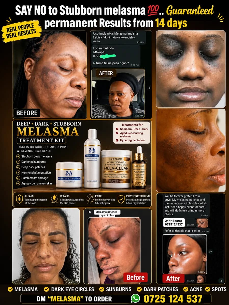 Deep Stubborn Dark Melasma & Hyperpigmentation Treatment + Repair Serum